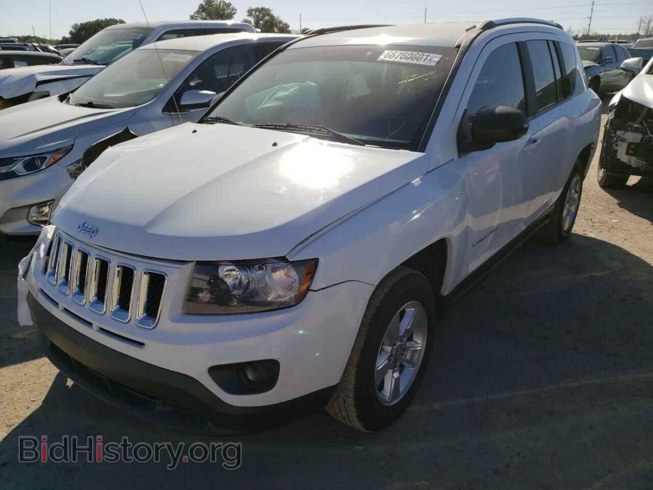 2014 JEEP COMPASS - VIN: 1C4NJCBA9ED749762 - Фото 2