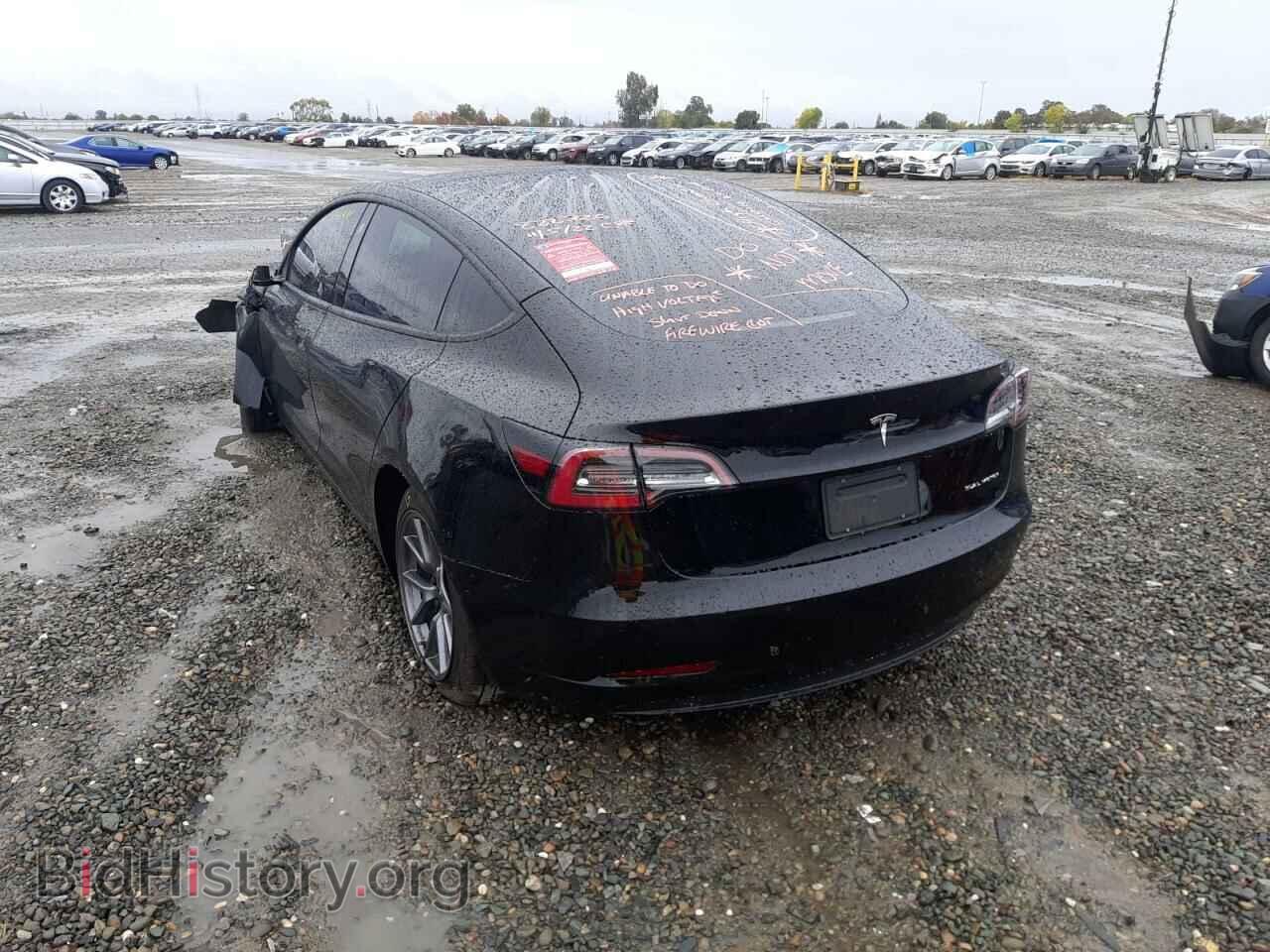 2022 TESLA MODEL 3 - VIN: 5YJ3E1EB4NF199643 - Photo 3