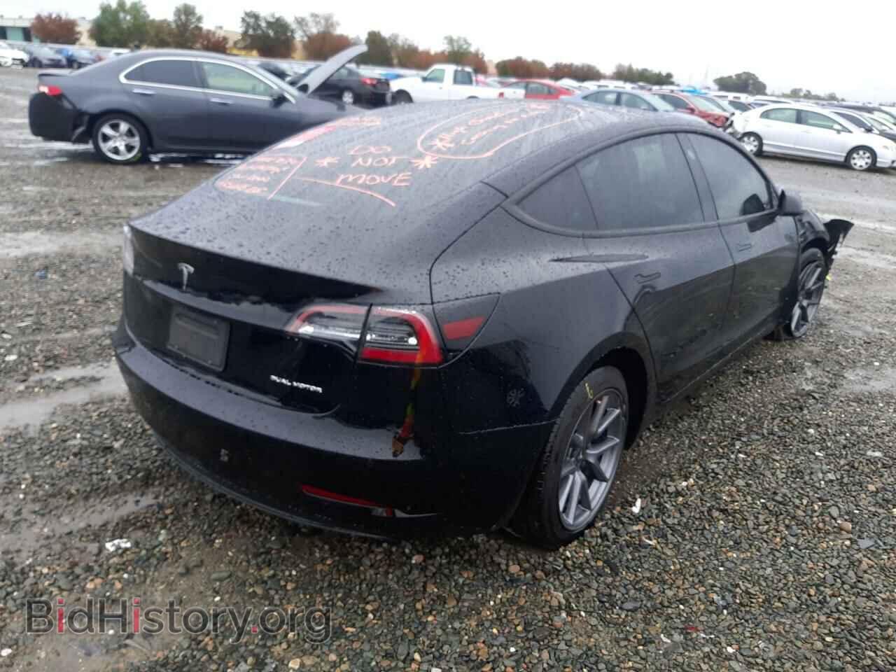 2022 TESLA MODEL 3 - VIN: 5YJ3E1EB4NF199643 - Photo 4