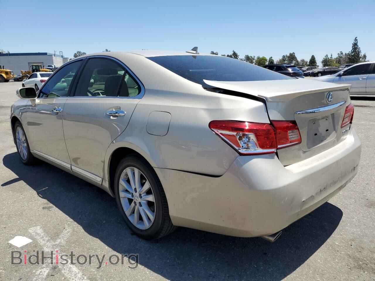 2012 LEXUS ES350 - VIN: JTHBK1EG4C2492327 - Фото 2