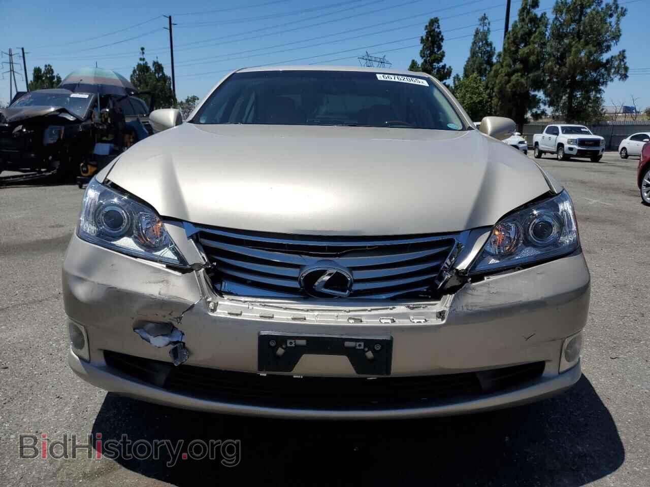 2012 LEXUS ES350 - VIN: JTHBK1EG4C2492327 - Фото 5