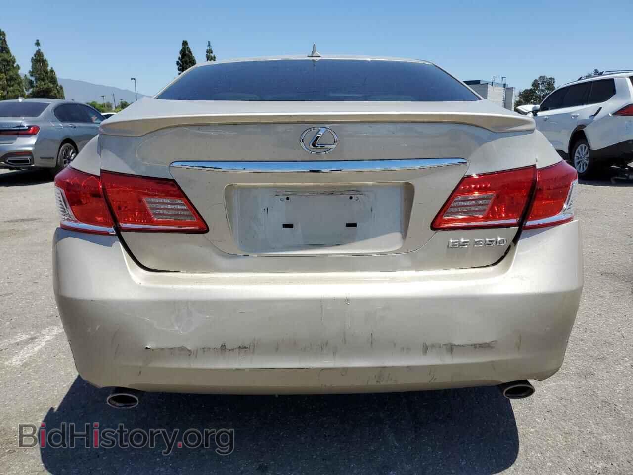 2012 LEXUS ES350 - VIN: JTHBK1EG4C2492327 - Фото 6