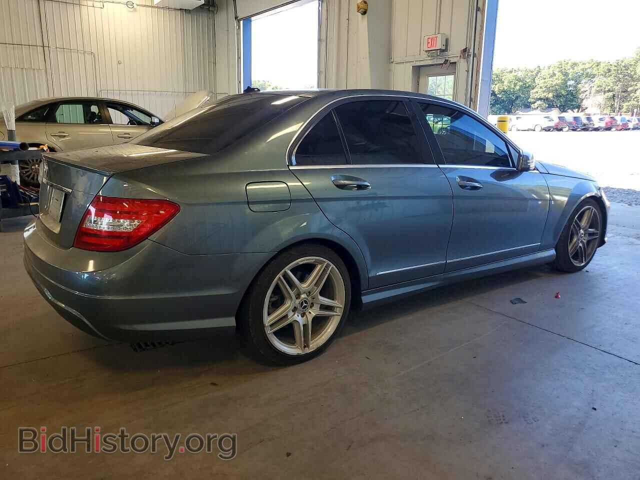 2012 MERCEDES-BENZ C-CLASS - VIN: WDDGF4HB1CA649532 - Фото 3