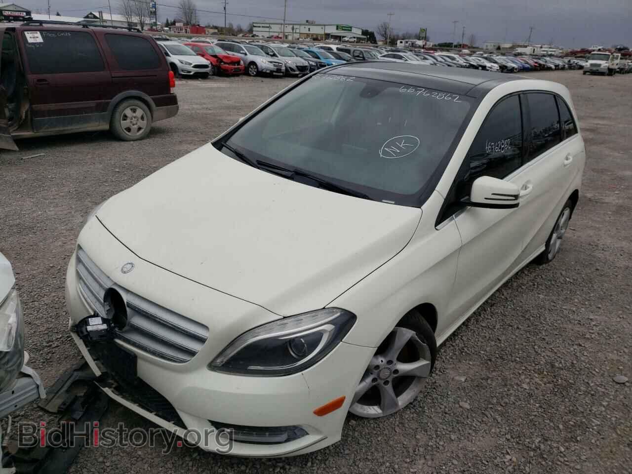 2014 MERCEDES-BENZ B-CLASS - VIN: WDDMH4EB0EJ213985 - Фото 2