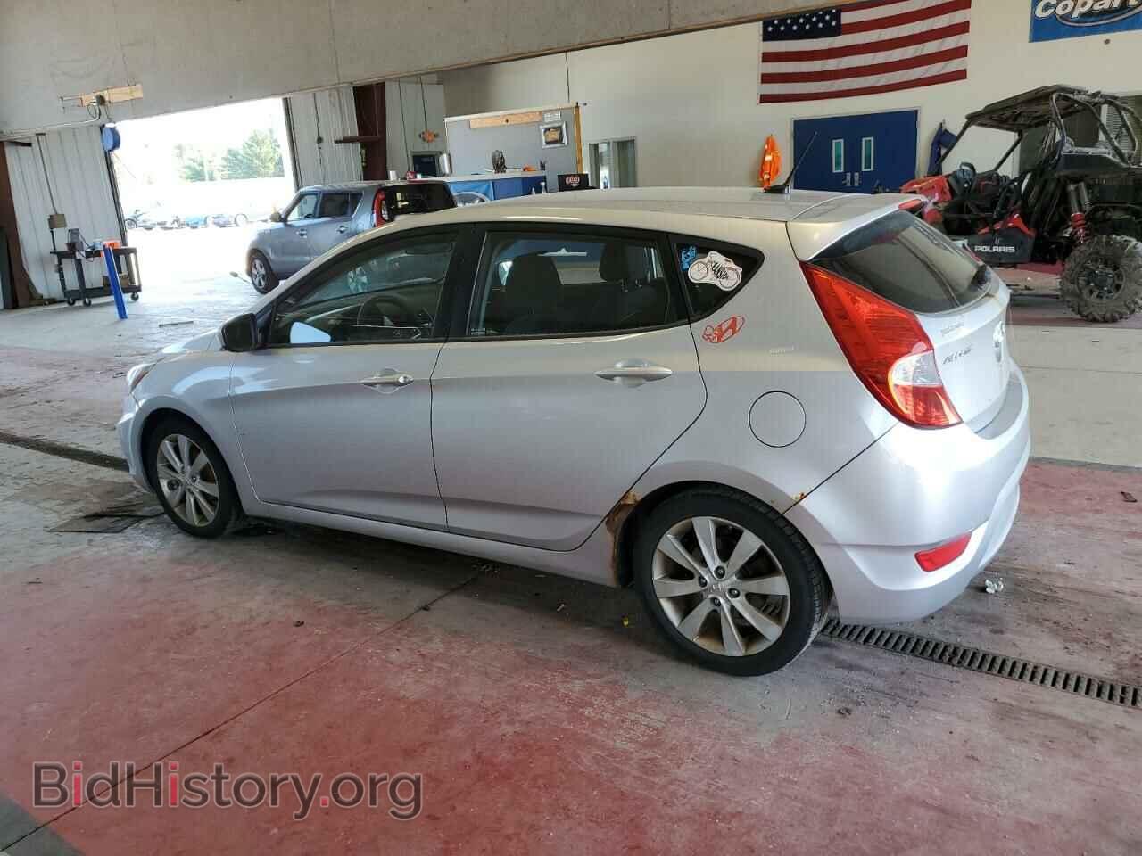 2012 HYUNDAI ACCENT - VIN: KMHCU5AEXCU009239 - Фото 2