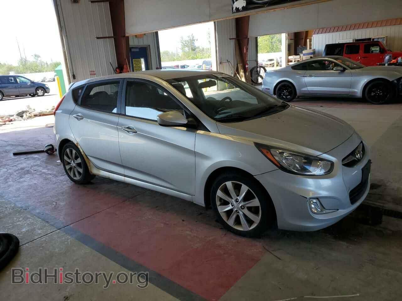 2012 HYUNDAI ACCENT - VIN: KMHCU5AEXCU009239 - Фото 4