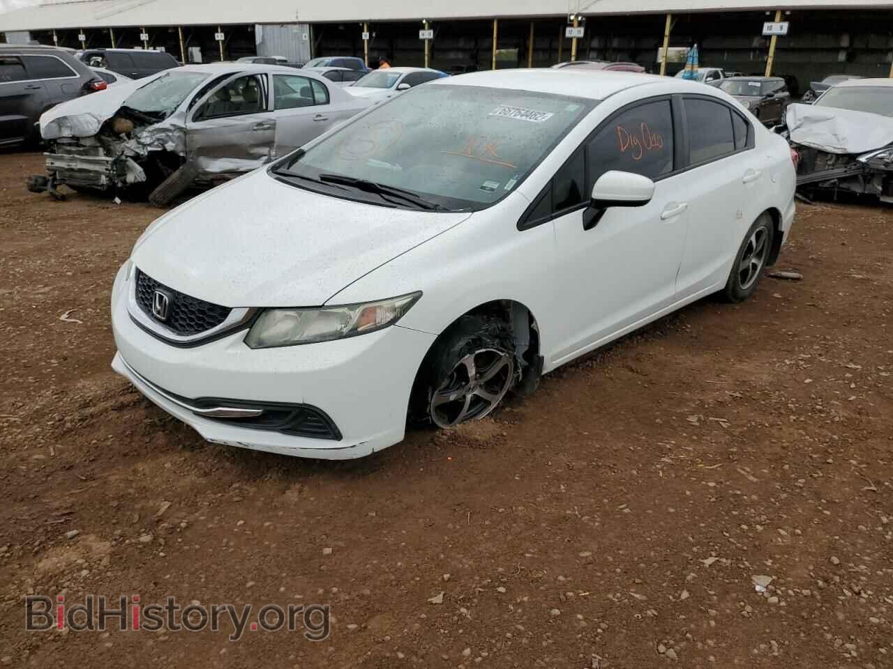 2015 HONDA CIVIC - VIN: 19XFB2F76FE119255 - Фото 2