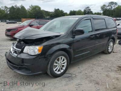 2014 Dodge CARAVAN SXT, black — VIN 2C4RDGCG7ER392727, Copart