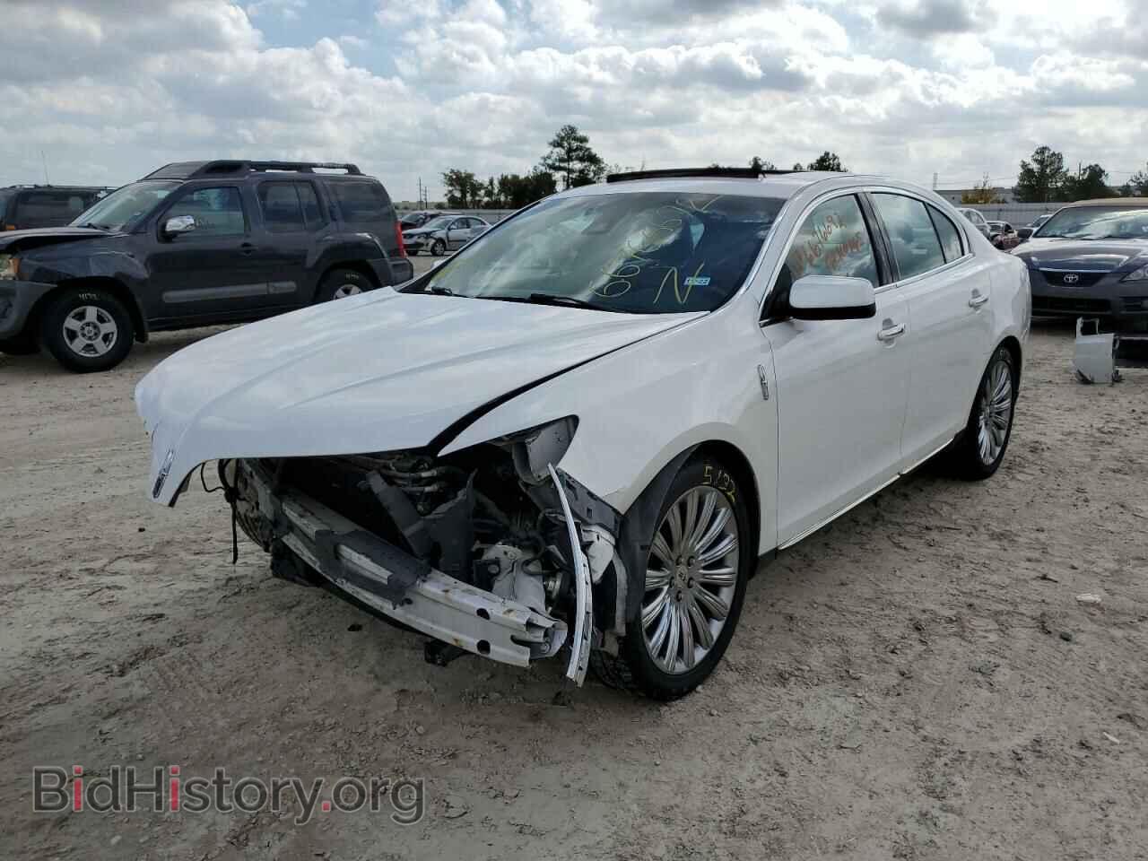 2013 LINCOLN MKS - VIN: 1LNHL9DK7DG618287 - Фото 2