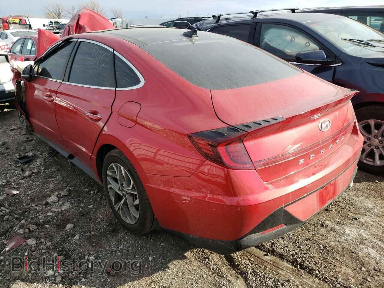 2021 HYUNDAI SONATA - VIN: 5NPEF4JAXMH112736 - Фото 3