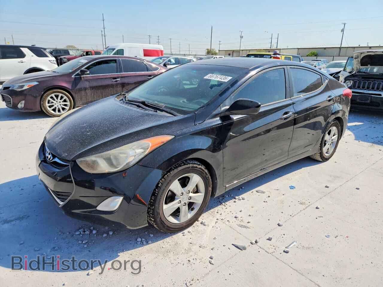 Photo KMHDH4AEXCU365998 - HYUNDAI ELANTRA 2012