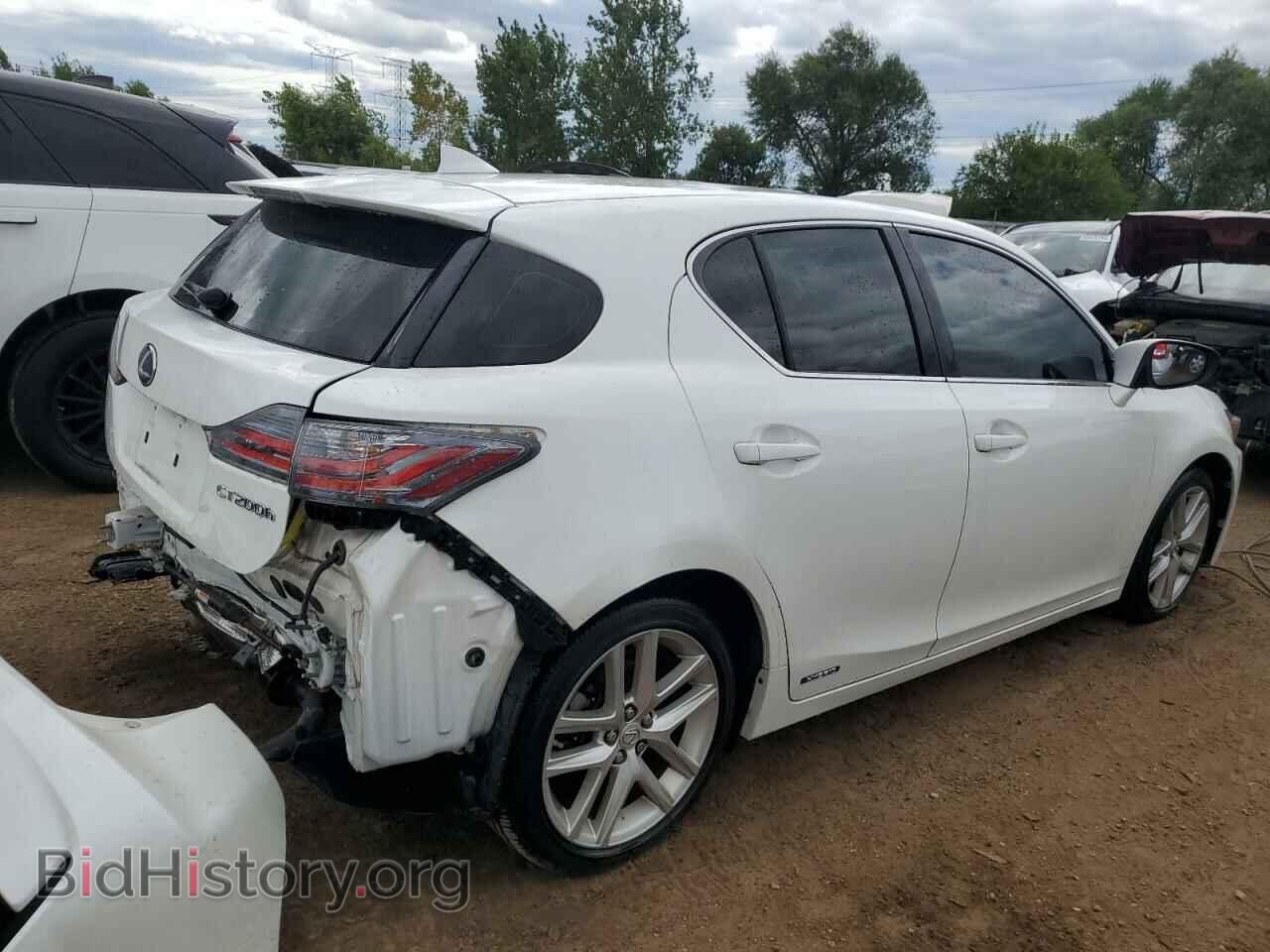 2014 LEXUS CT 200 - VIN: JTHKD5BH3E2201690 - Фото 3
