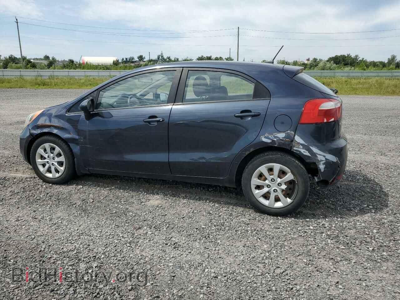 2013 KIA RIO - VIN: KNADM5A36D6880553 - Фото 2