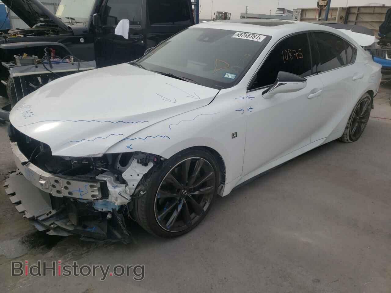 2021 LEXUS IS - VIN: JTHGZ1B29M5043364 - Фото 2