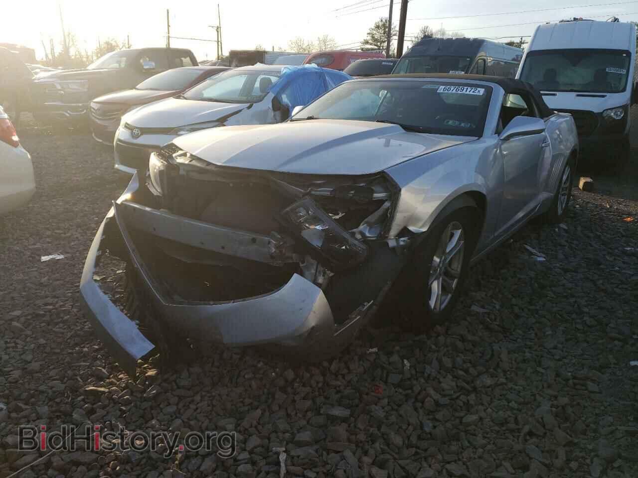 2014 CHEVROLET CAMARO - VIN: 2G1FB3D39E9225890 - Фото 2