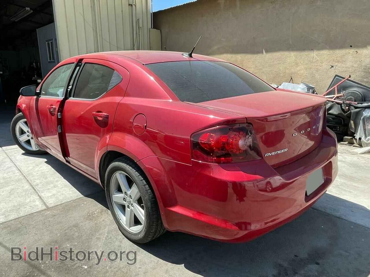 2013 DODGE AVENGER - VIN: 1C3CDZAB1DN708597 - Фото 3