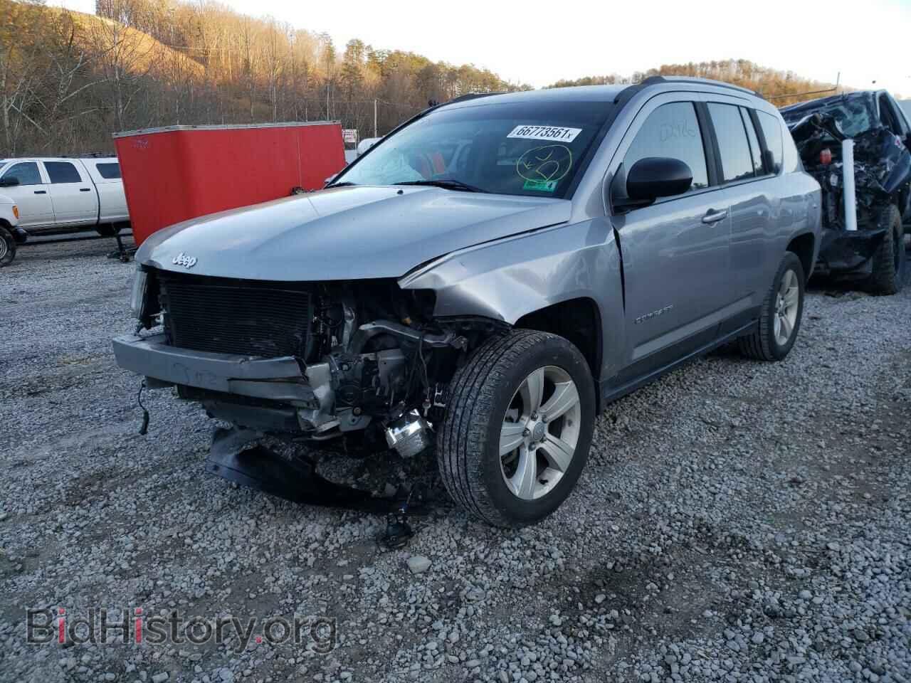 2016 JEEP COMPASS - VIN: 1C4NJDBBXGD733345 - Фото 2