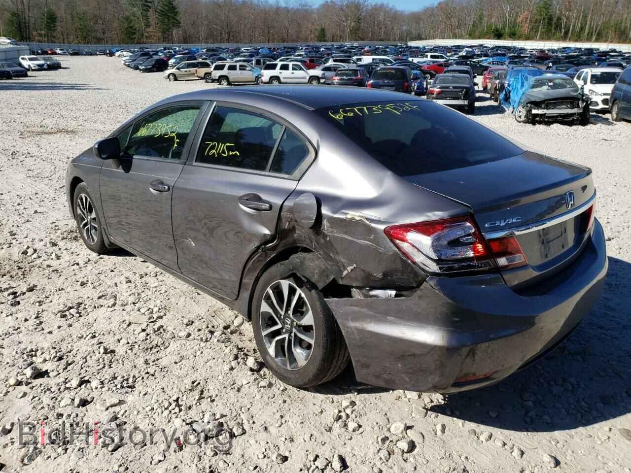 2014 HONDA CIVIC - VIN: 2HGFB2F83EH515687 - Фото 3