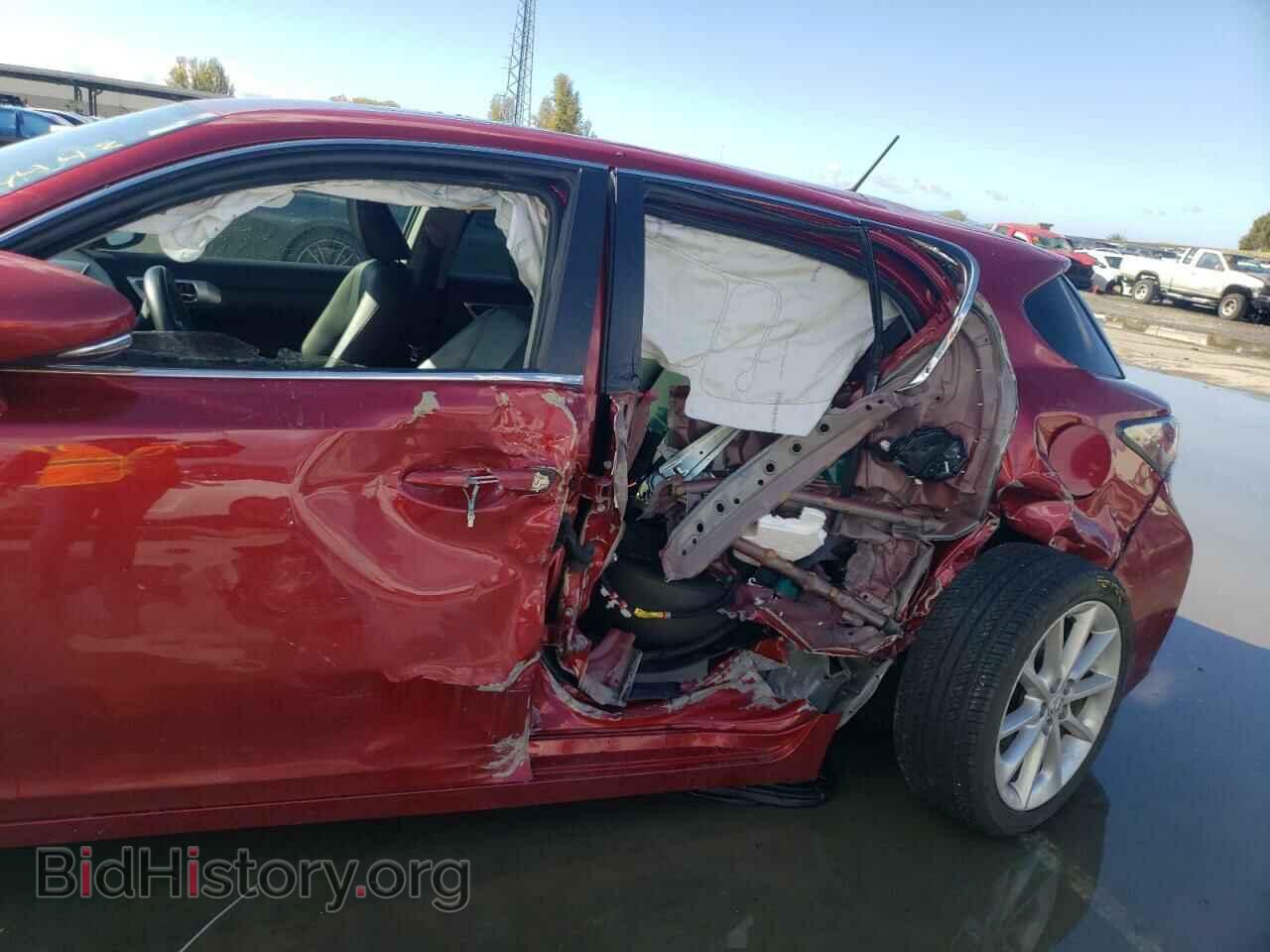 2013 LEXUS CT 200 - VIN: JTHKD5BH9D2141560 - Фото 9