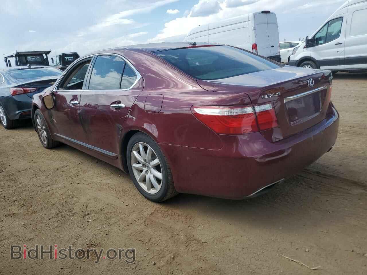 2007 LEXUS LS460 - VIN: JTHBL46F875027204 - Фото 2
