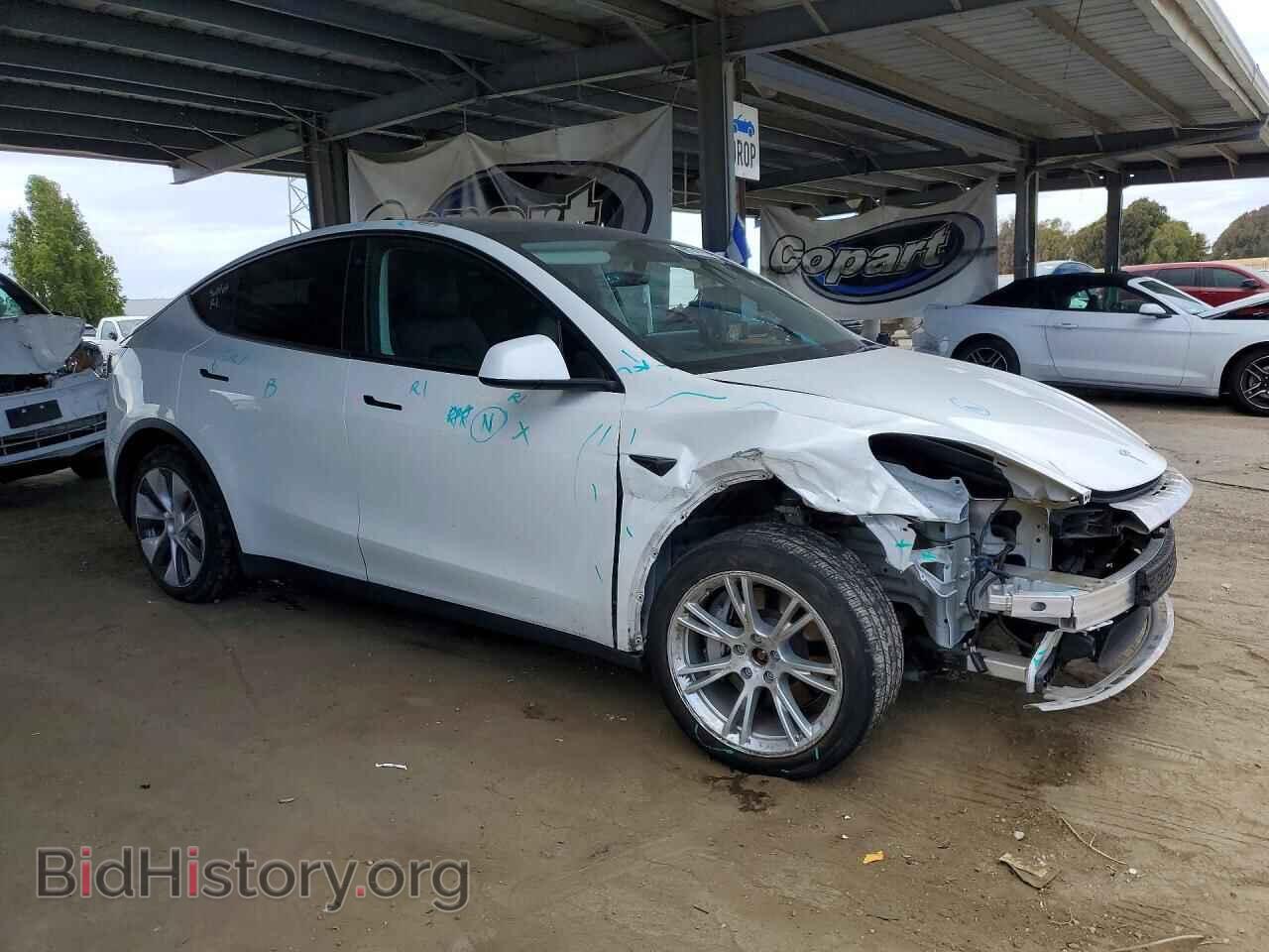 2021 TESLA MODEL Y - VIN: 5YJYGAEE4MF242919 - Photo 4