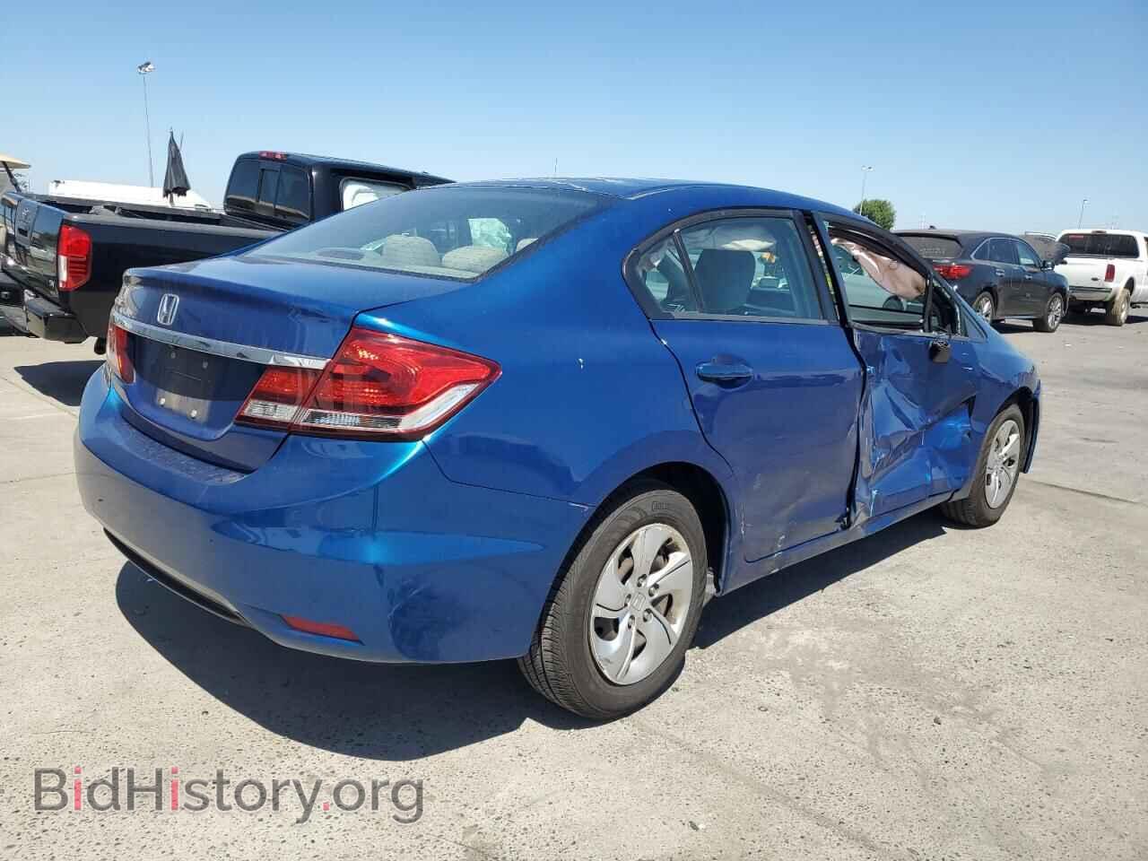 2013 HONDA CIVIC - VIN: 19XFB2F54DE242533 - Фото 3