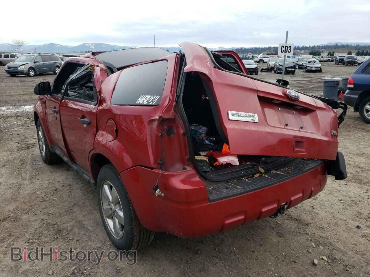 2011 FORD ESCAPE - VIN: 1FMCU9DG9BKB46770 - Фото 3