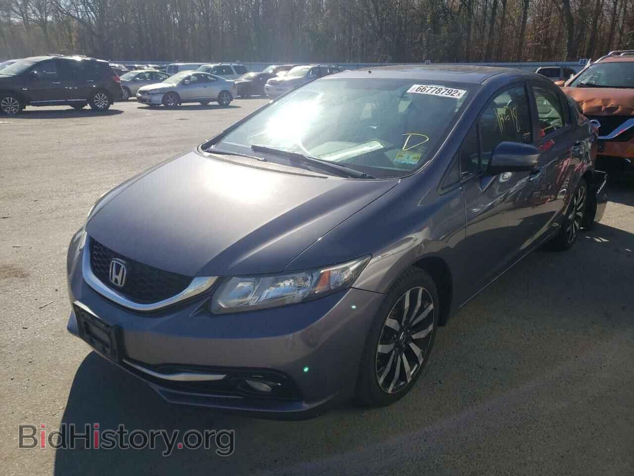 2014 HONDA CIVIC - VIN: 2HGFB2F92EH514183 - Фото 2