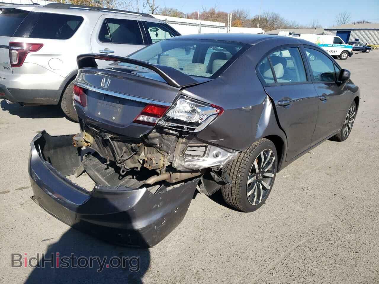 2014 HONDA CIVIC - VIN: 2HGFB2F92EH514183 - Фото 4