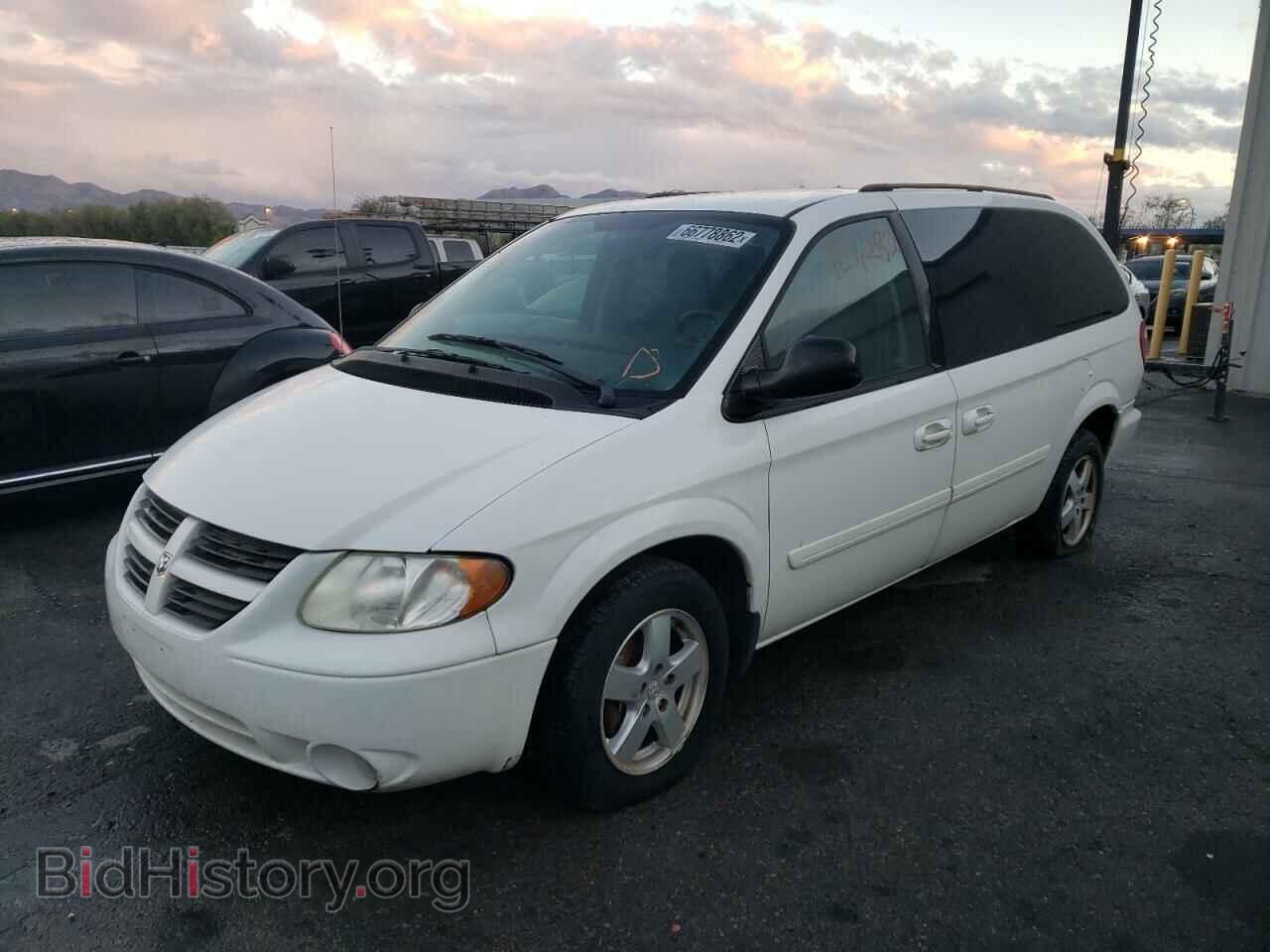 2007 DODGE CARAVAN - VIN: 2D4GP44L07R359972 - Фото 2