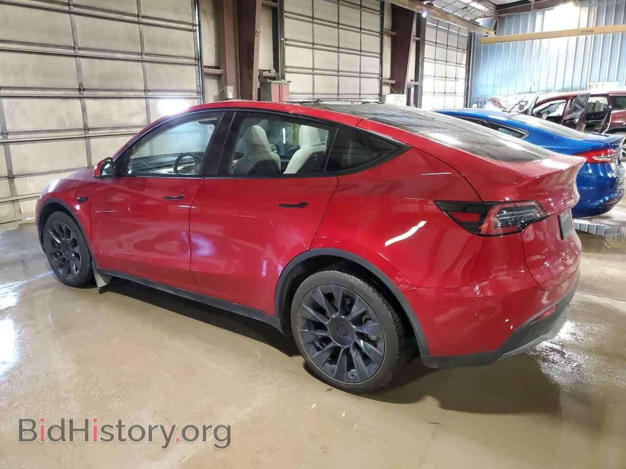 2023 TESLA MODEL Y - VIN: 7SAYGDEE1PF877850 - Фото 2