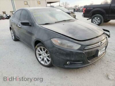 2013 Dodge DART Dart Limit, черный — VIN 1C3CDFCA9DD104613, Copart