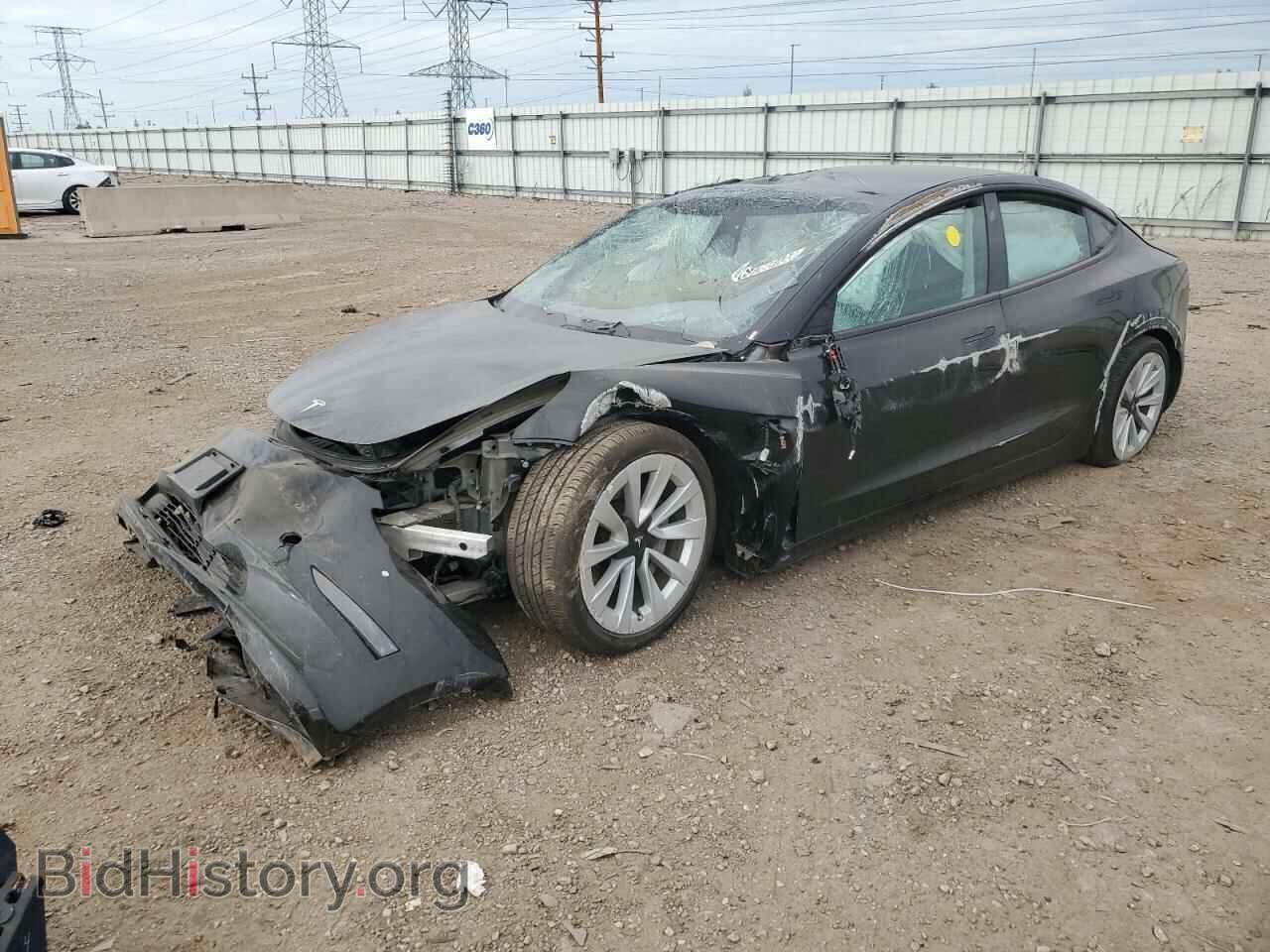 Фотография 5YJ3E1EA0NF371710 - TESLA MODEL 3 2022