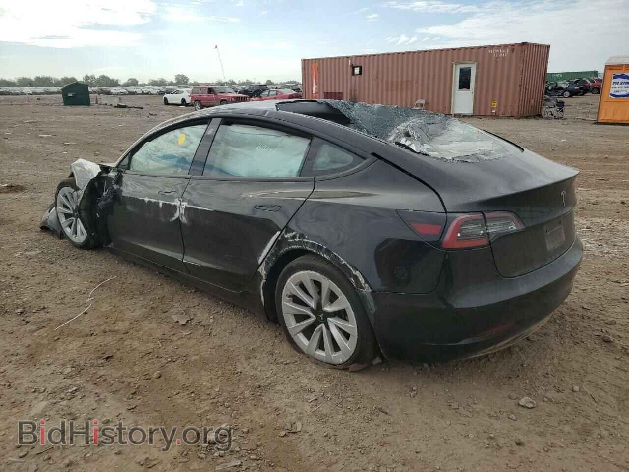 2022 TESLA MODEL 3 - VIN: 5YJ3E1EA0NF371710 - Photo 2