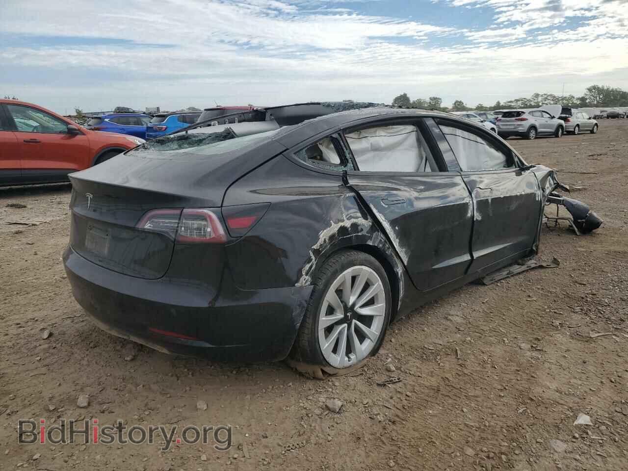 2022 TESLA MODEL 3 - VIN: 5YJ3E1EA0NF371710 - Photo 3