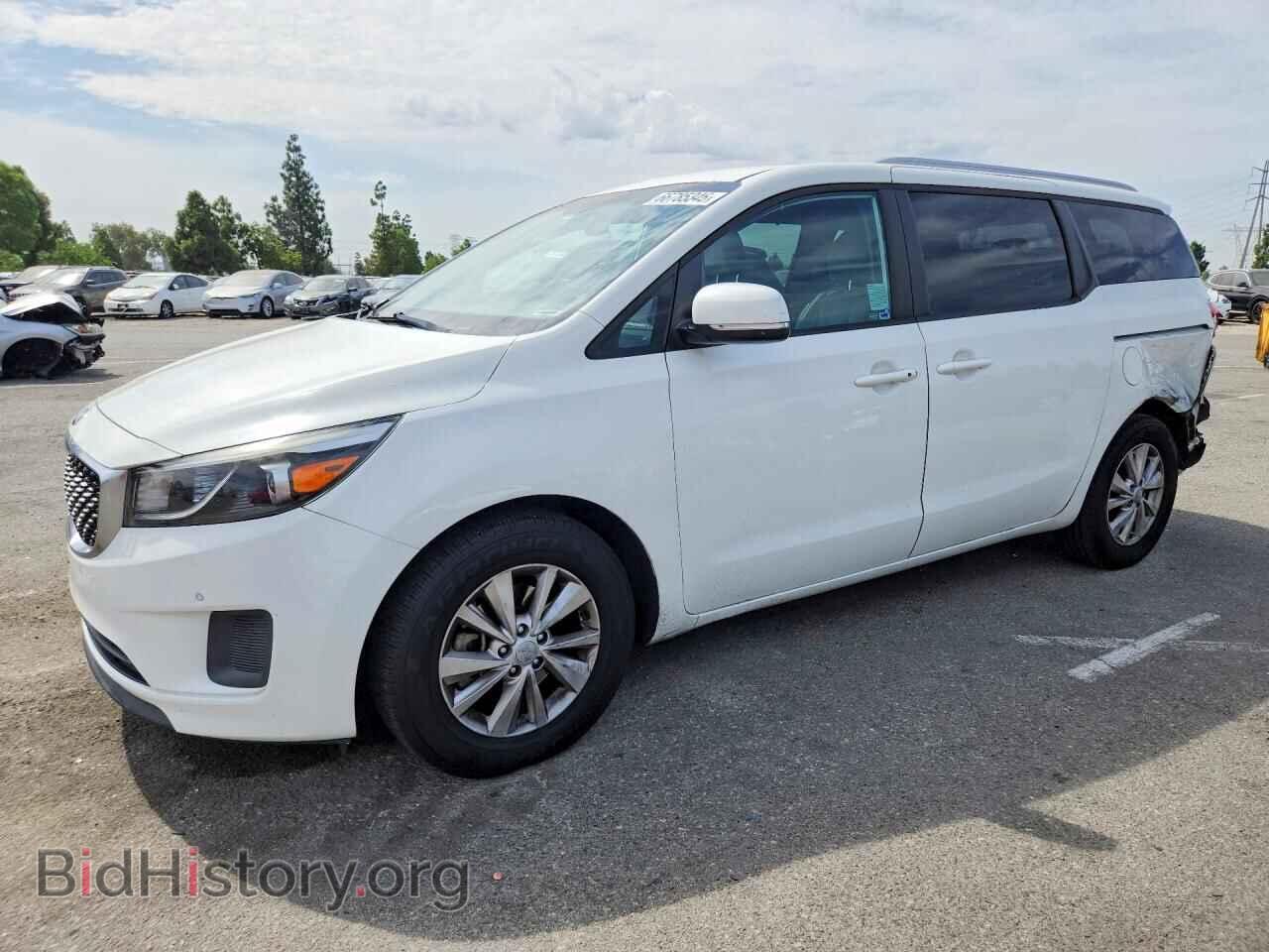 Фотография KNDMB5C19H6337952 - KIA SEDONA 2017