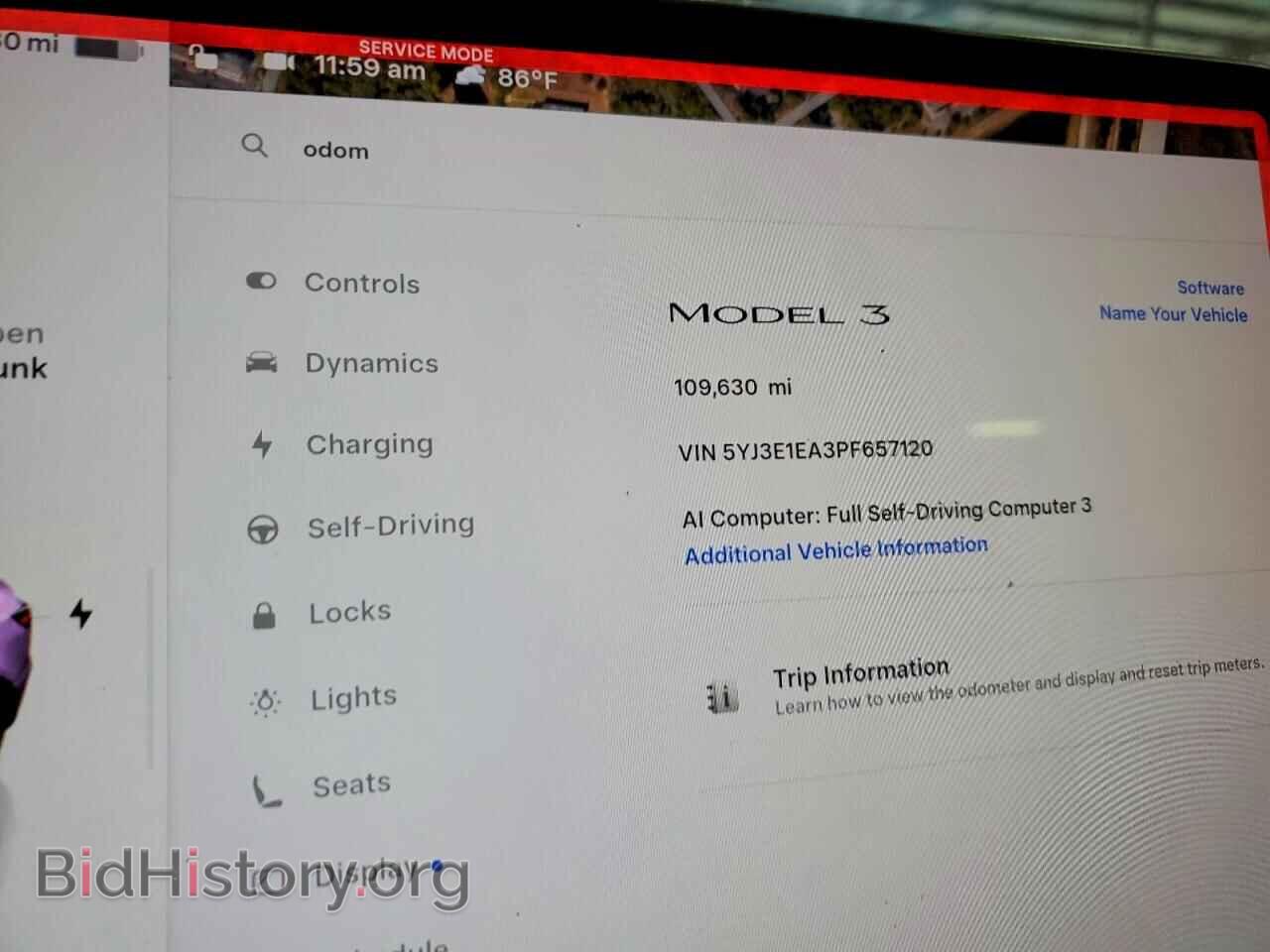 2023 TESLA MODEL 3 - VIN: 5YJ3E1EA3PF657120 - Photo 9