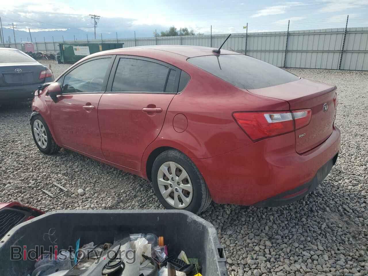 2014 KIA RIO - VIN: KNADM4A33E6351377 - Фото 2