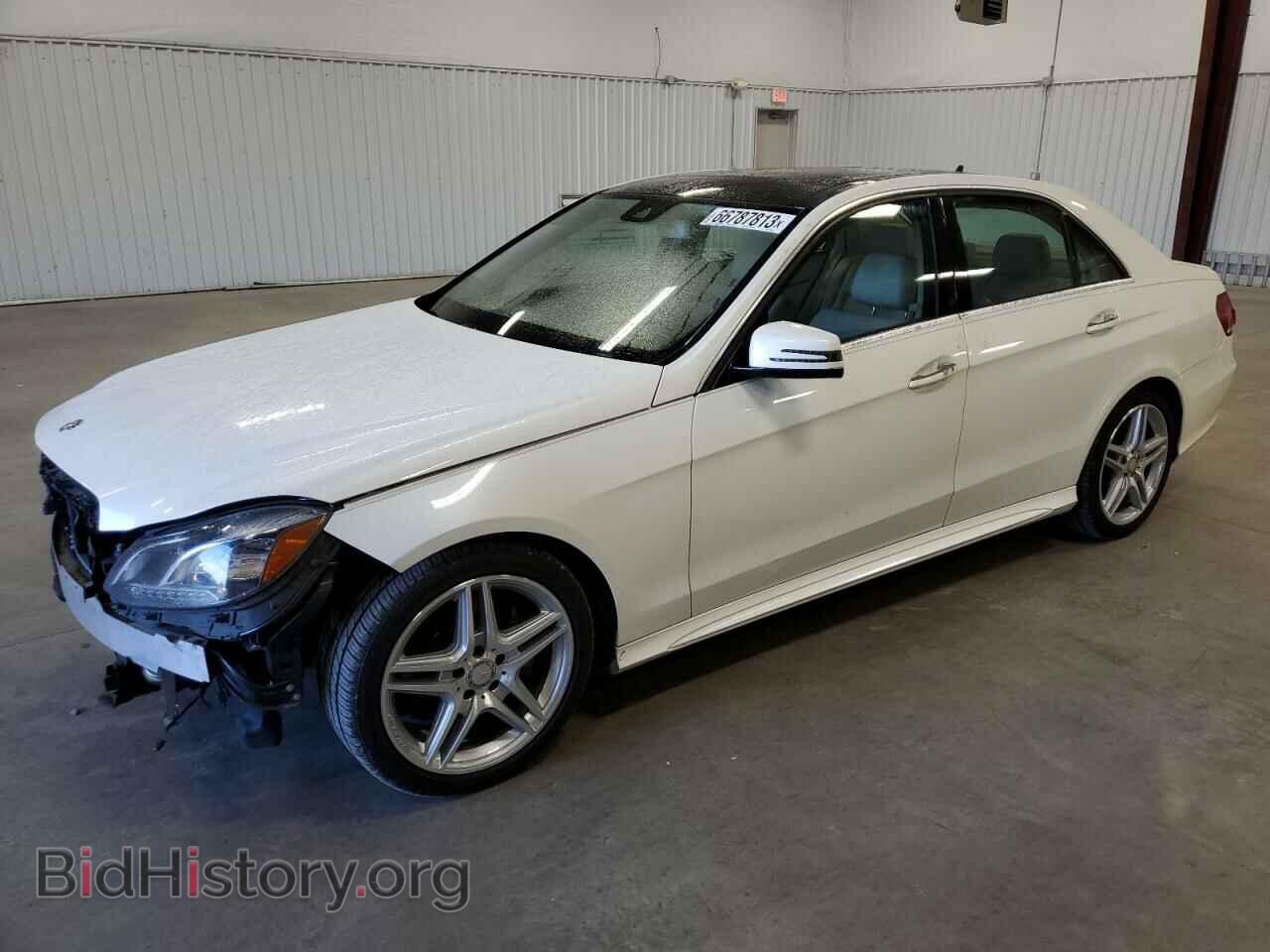 Photo WDDHF8JB3EA896138 - MERCEDES-BENZ E-CLASS 2014