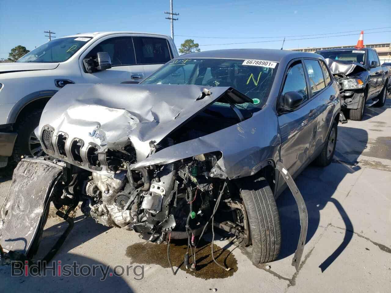 2015 JEEP CHEROKEE - VIN: 1C4PJLAB7FW631962 - Фото 2