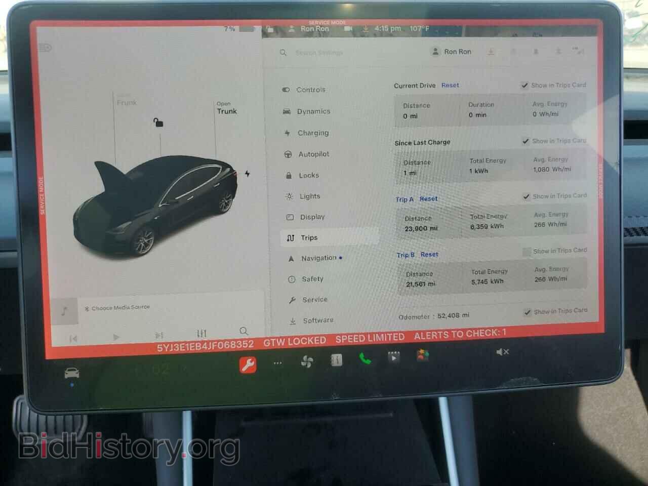 2018 TESLA MODEL 3 - VIN: 5YJ3E1EB4JF068352 - Photo 9