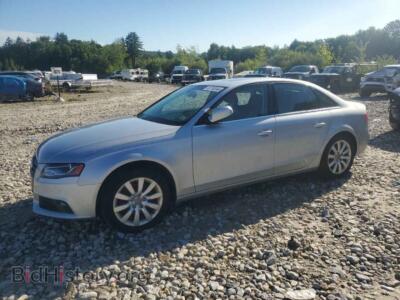 2011 Audi A4 Premium Plus, silver — VIN WAUFFAFL8BN049840, Copart