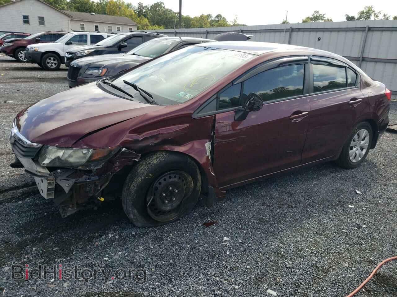 Фотография 2HGFB2F57CH583011 - HONDA CIVIC 2012