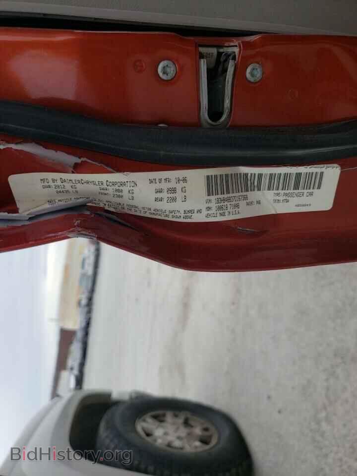 2007 DODGE CALIBER - VIN: 1B3HB48B37D167368 - Фото 10