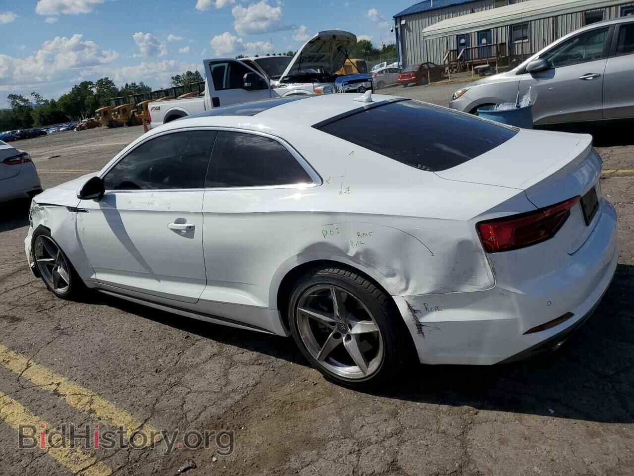2018 AUDI A5 - VIN: WAUTNAF57JA003560 - Фото 2