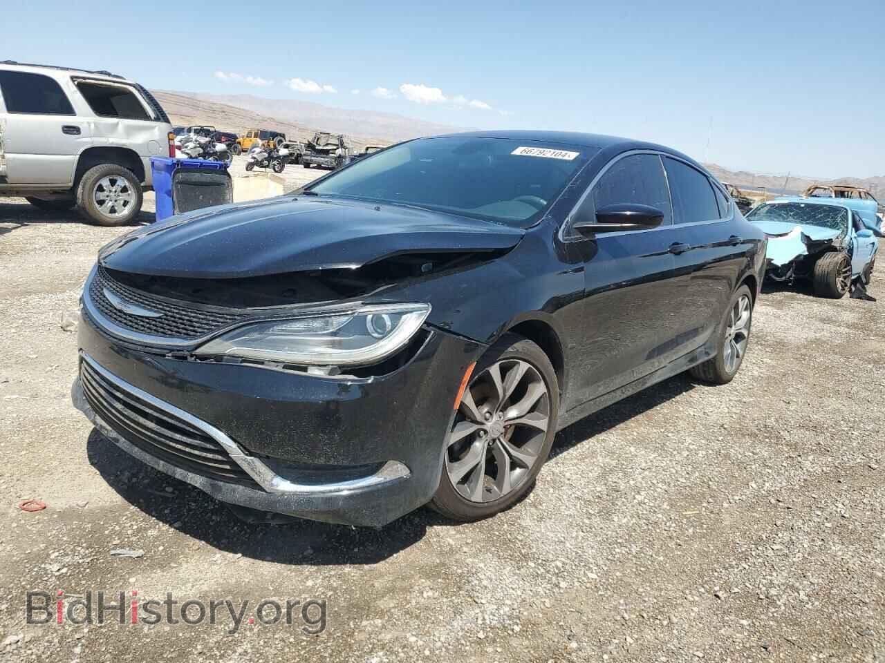 Фотография 1C3CCCAB8FN729885 - CHRYSLER 200 2015