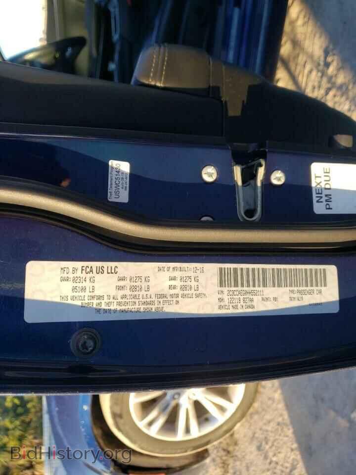 2017 CHRYSLER 300 - VIN: 2C3CCAEG0HH552111 - Фото 10