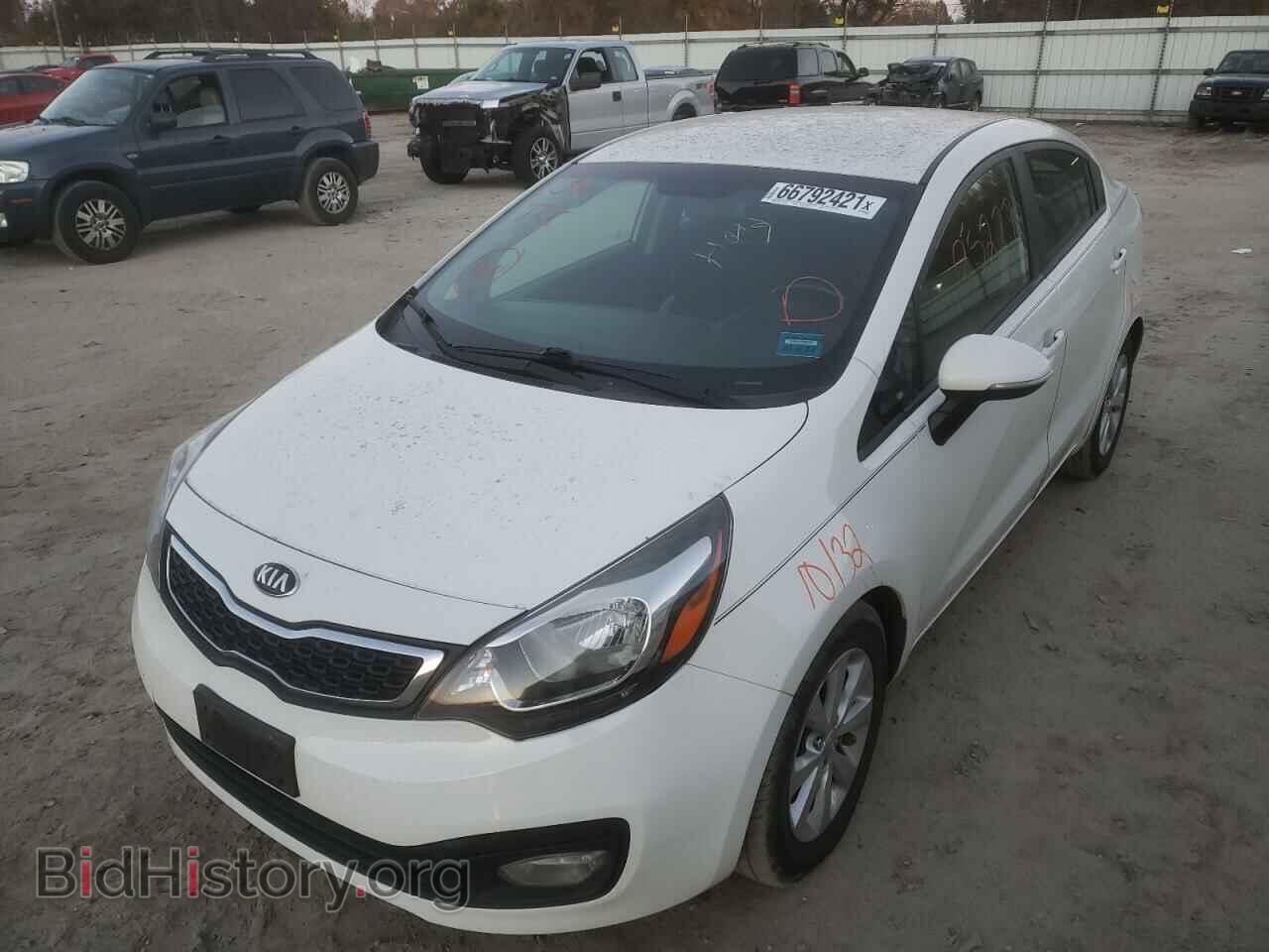 2015 KIA RIO - VIN: KNADN4A3XF6466198 - Фото 2