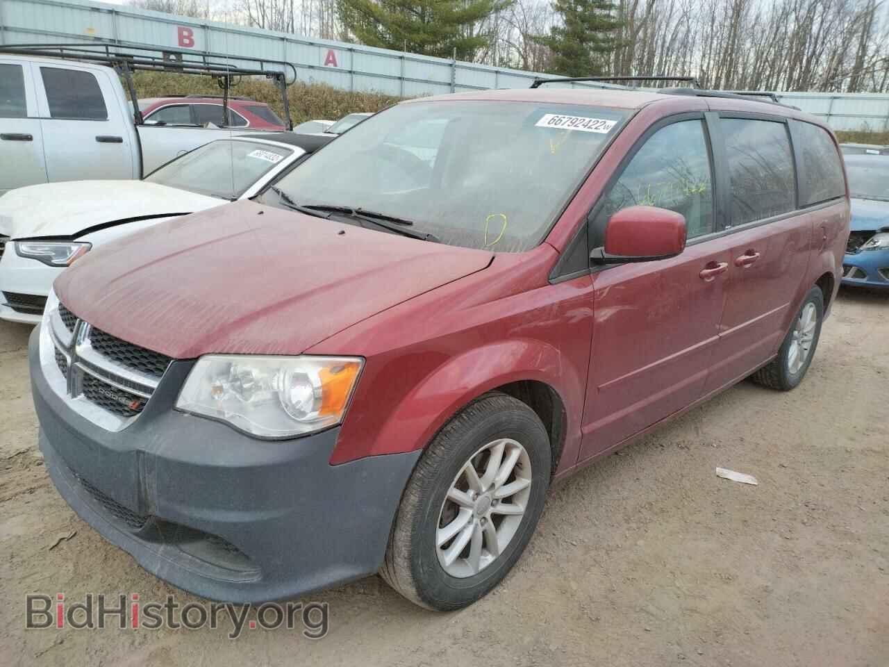 2014 DODGE CARAVAN - VIN: 2C4RDGCGXER253322 - Фото 2