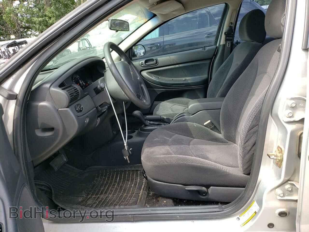 2005 CHRYSLER SEBRING - VIN: 1C3EL46X75N678364 - Фото 7